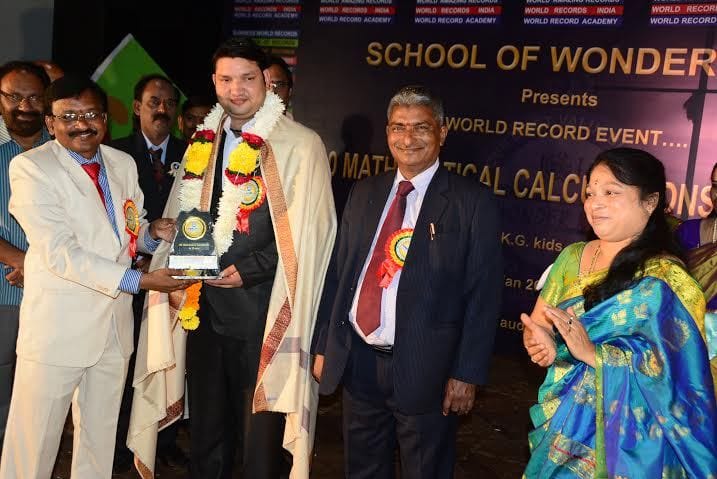23 world record owner memory king of haryana dr. himmat bhardwaj profile and records