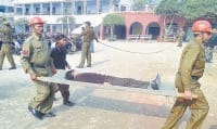 mokdreel, school, ambulance, police, kaithal