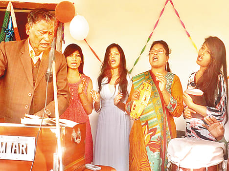 Celebrated the birthday of Jesus