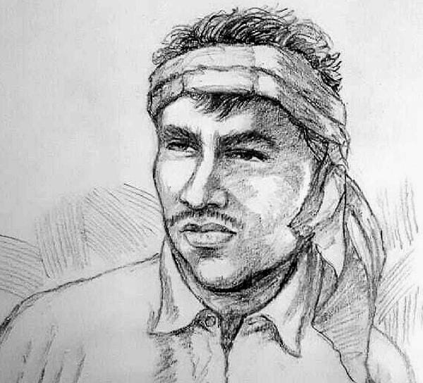 Rinku scarves were tied to the legs of killer