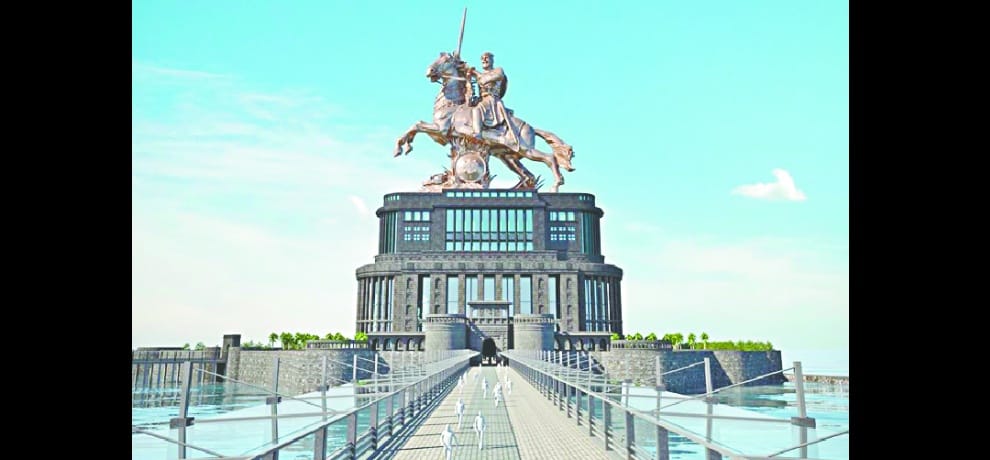 UNBELIEVABLE: The statue will be between the sea