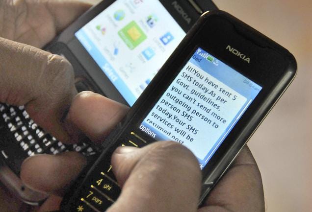 where is duty, you know one week earlier by sms