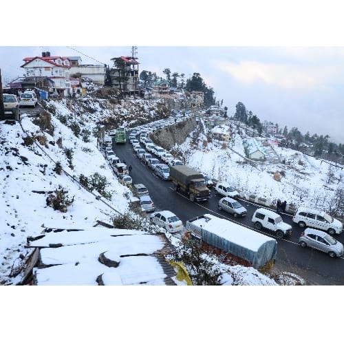 After 25 years snowfall in himachal pradesh on the eve of christmas 2016