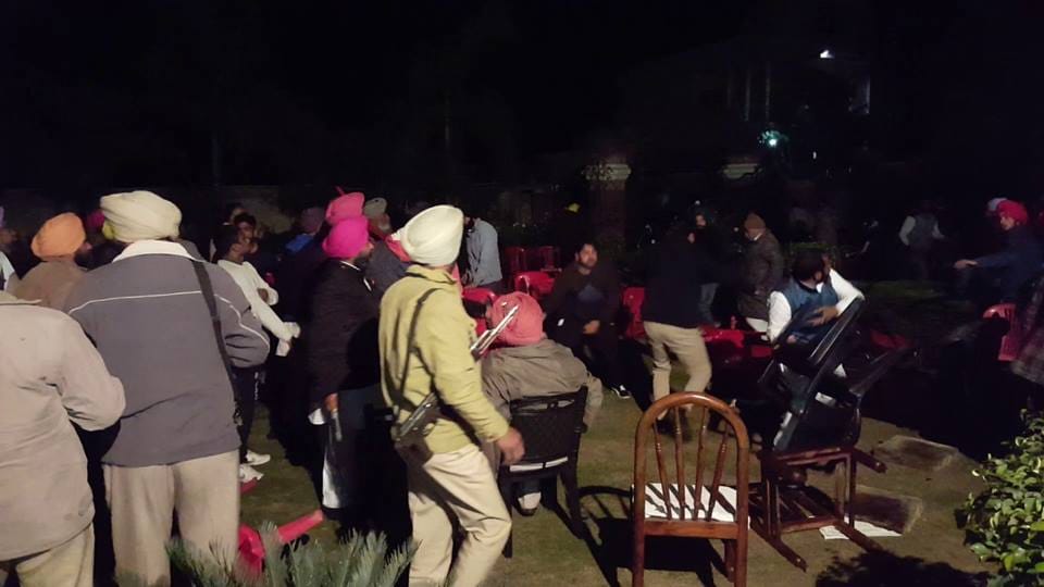 clash in congress meeting at kapurthala punjab