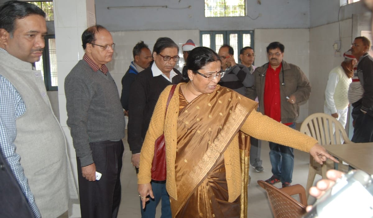 DM inspected the district hospital