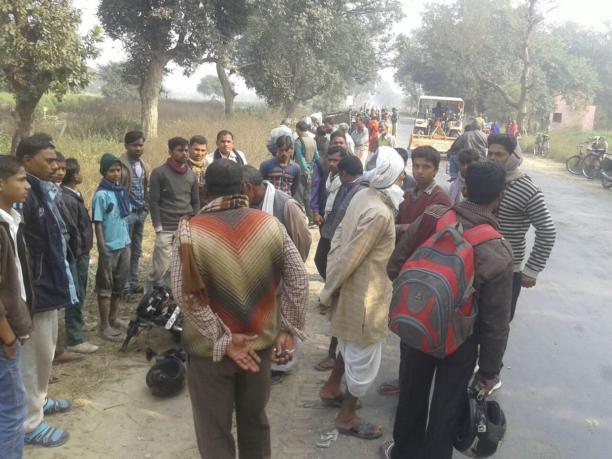 bikers died in road accident