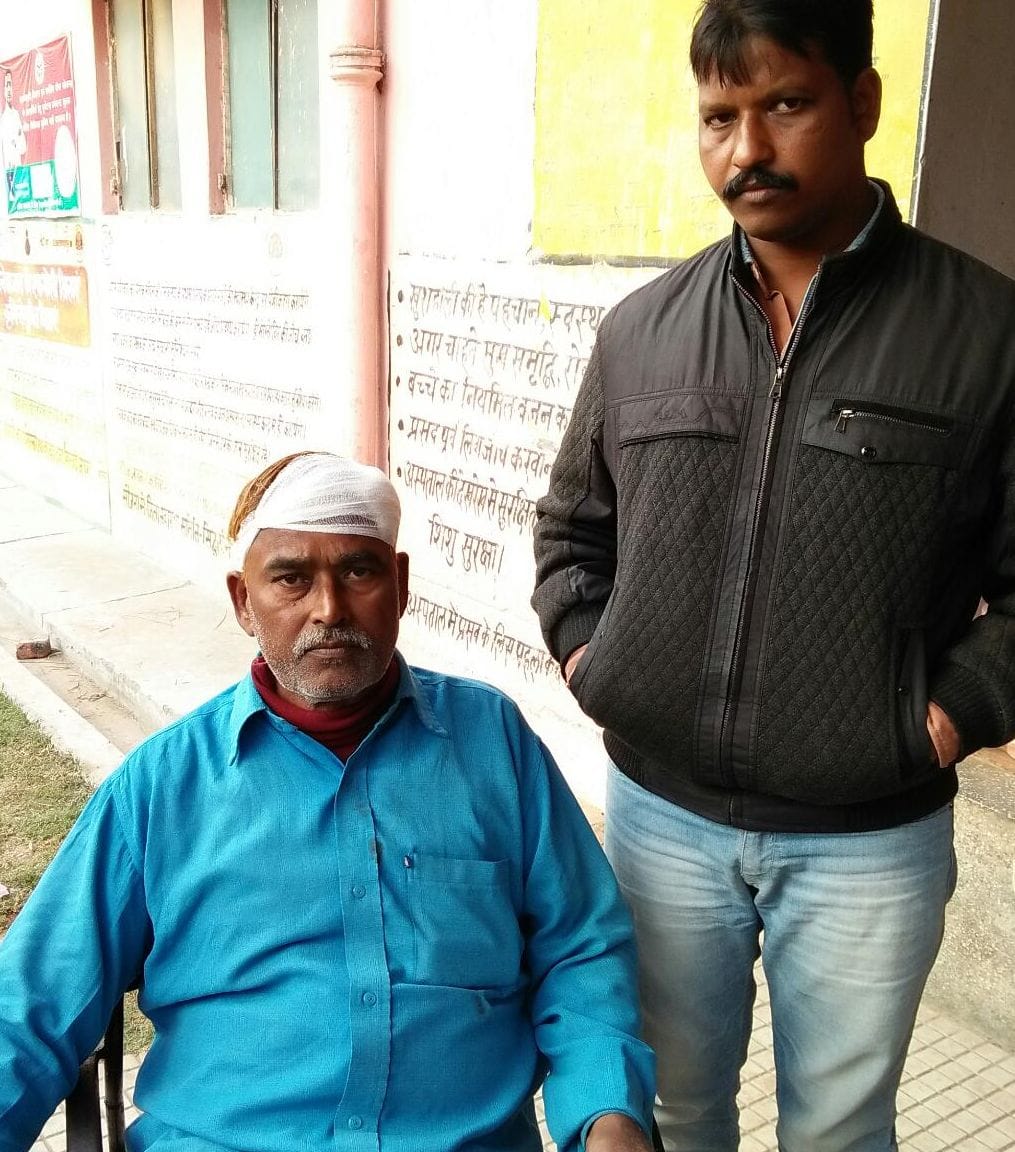 Retired pharmacist beaten with sticks