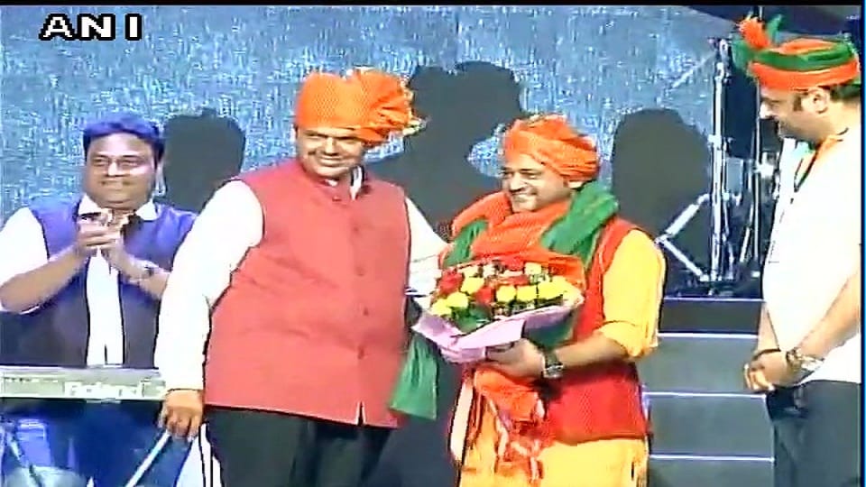 Bollywood music composer Sajid joined BJP  