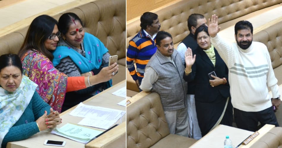 Chandigarh MC house meeting, Mayor arun sood and chabra