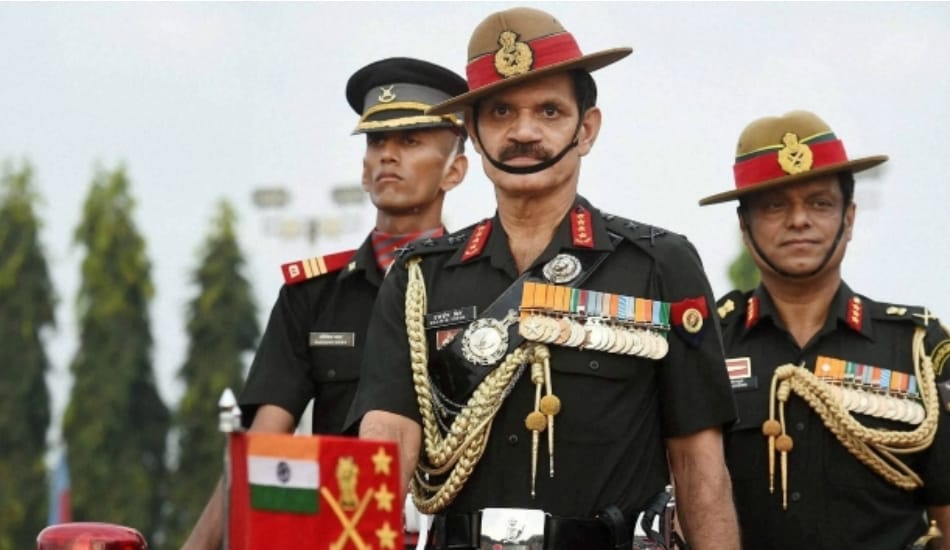 ARMY CHIEF DALBEER SUHAG VISITED SIACHIN