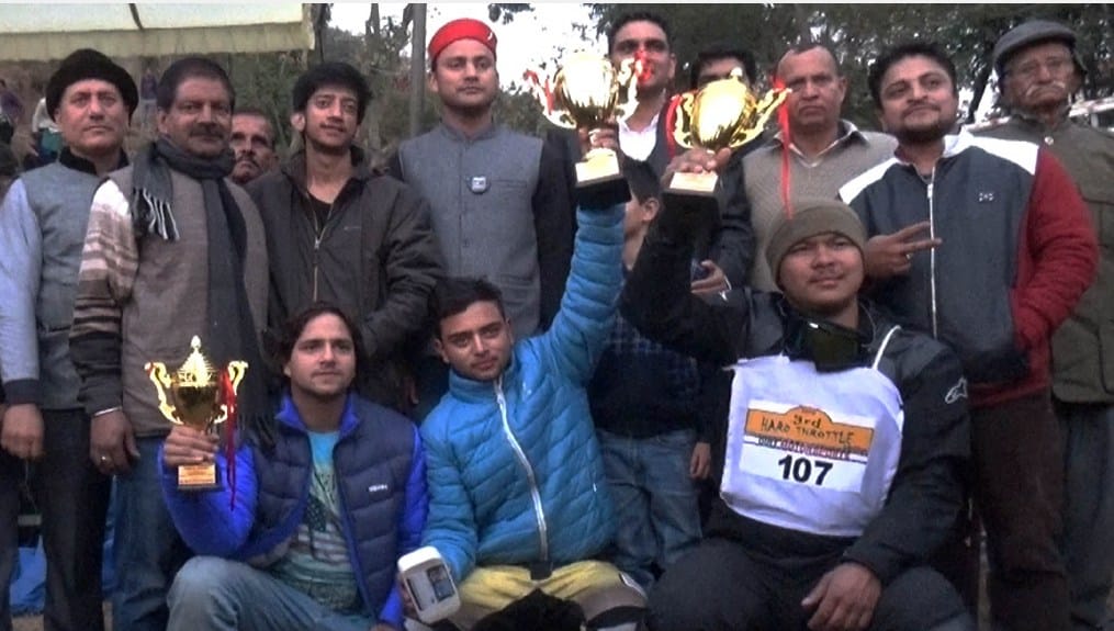 Rijul Won Dirt Moto Race at Hamirpur.