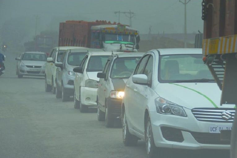 Fog havoc: Several injured in accident