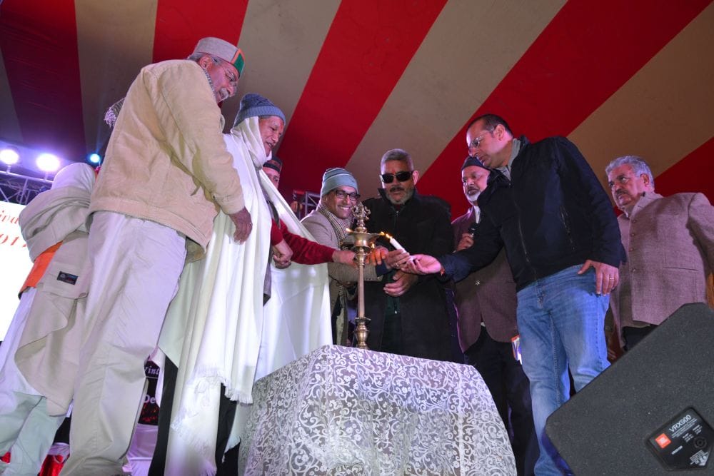 inauguration of winterline festival in mussoorie