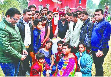 Many institutions also celebrated Christmas