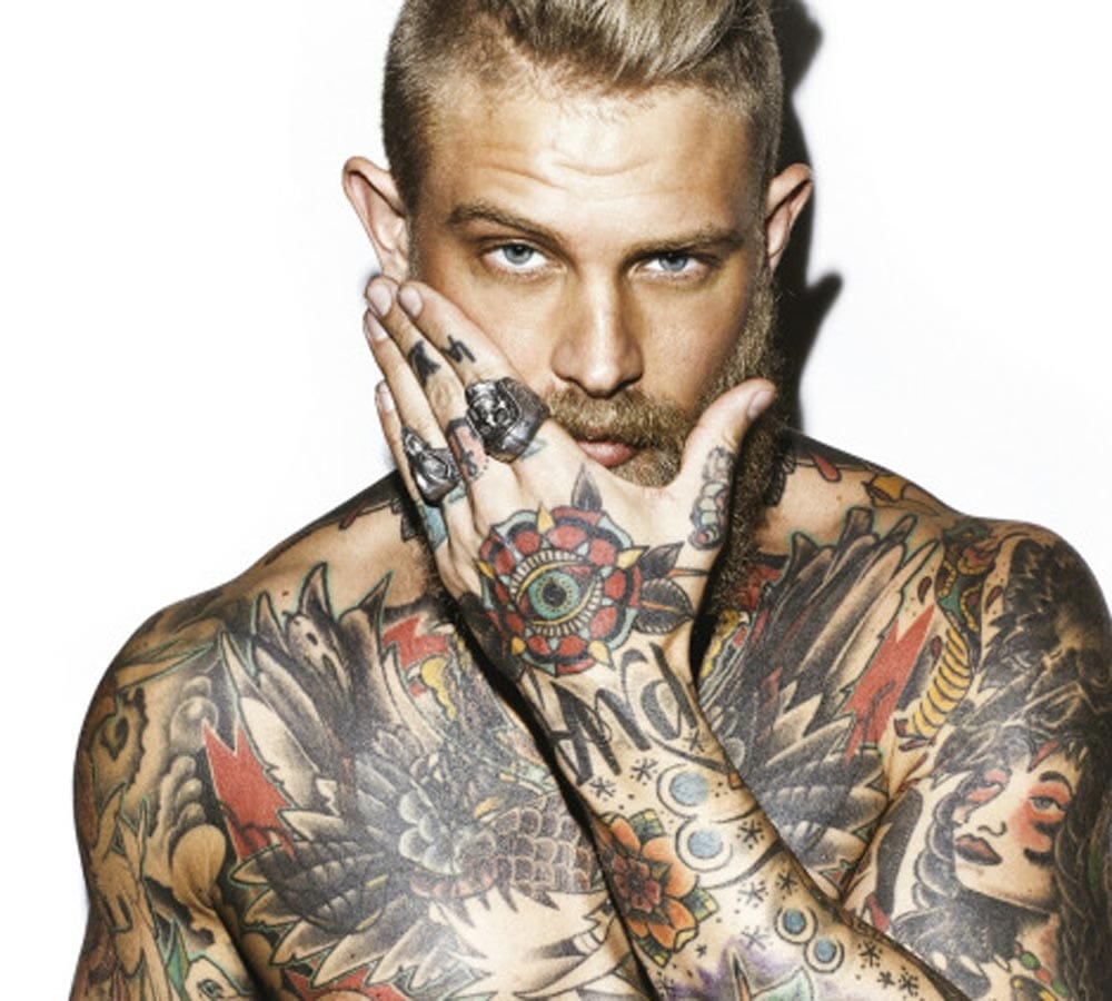 are men with tattoos cheaters