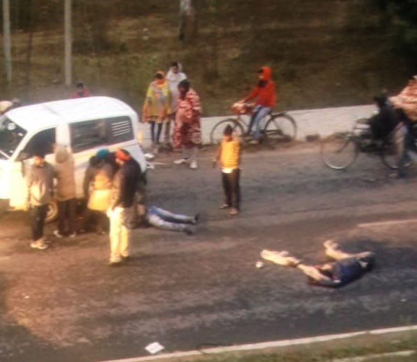 two boys killed in road accident at ludhiana, were going to fatehgarh sahib gurudwara