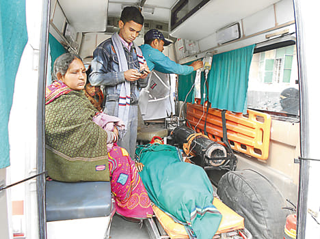 death of a maternal Sigh hours in an ambulance 