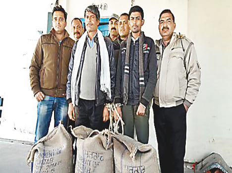 two accused arrested in wheat theft from goods train