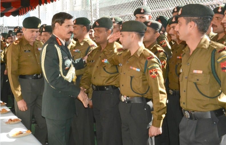 Army Chief Dalbir Singh Suhag at Shimla.