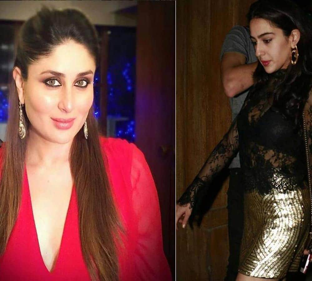 sara ali khan looks fabulous  in transparent dress