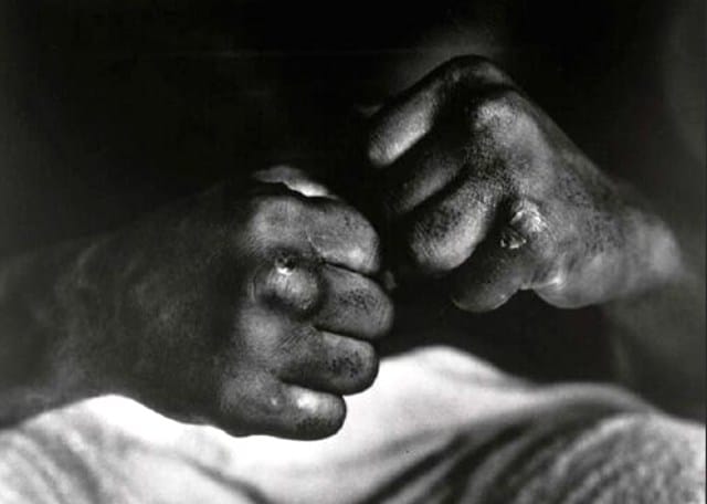 A Person Misbehave and Beat his father at Nadaun.