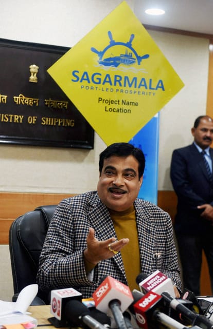 Nitin Gadkari inaugurate Sagarmala Development Company office