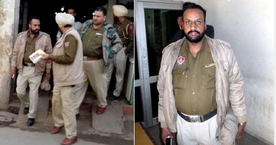 Shiv Sena leader scuffles constable, moga news