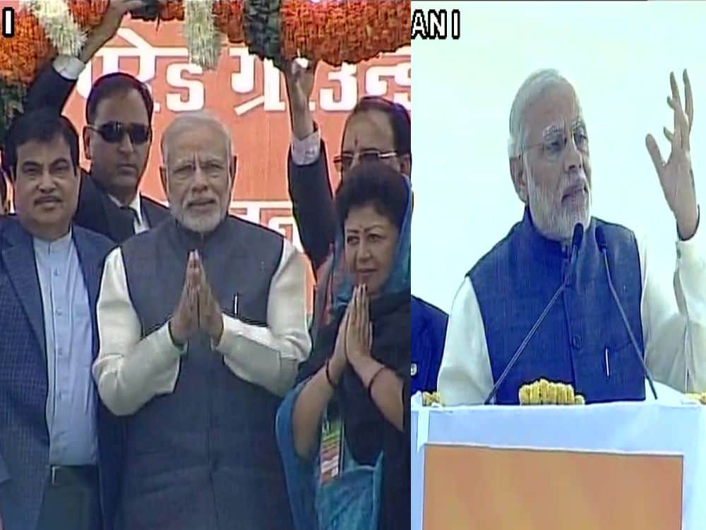 pm narendra modi dehradun rally exclusive photos