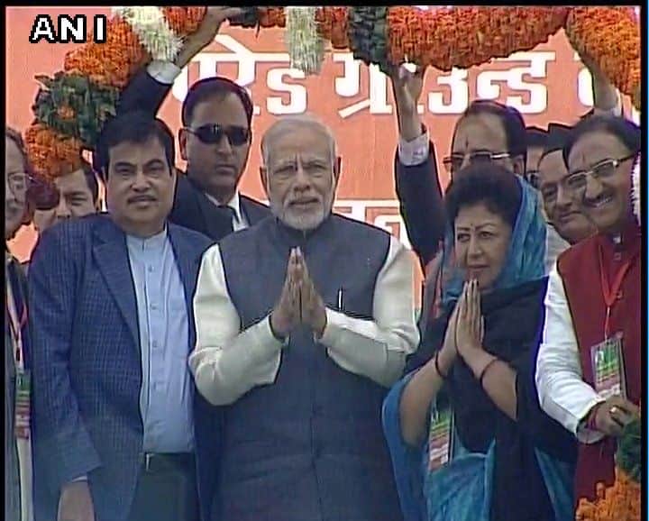 pm narendra modi dehradun rally exclusive photos