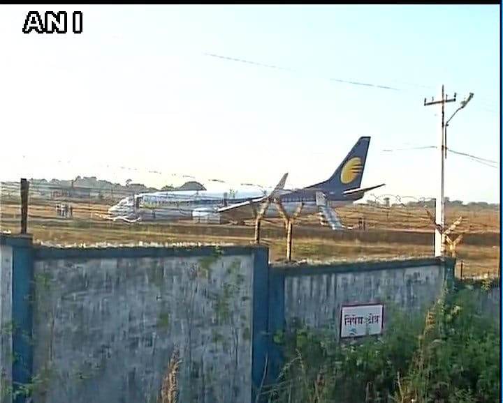 Jet Airways flight 9W 2374 that skidded off runway at Dabolim airport