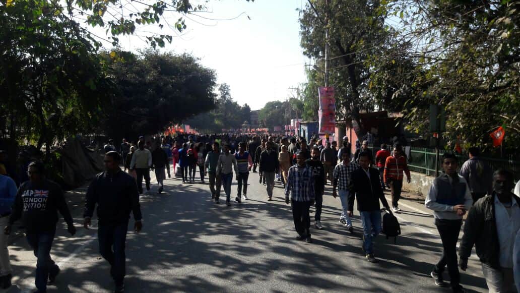 bumper rush in pm narendra modi