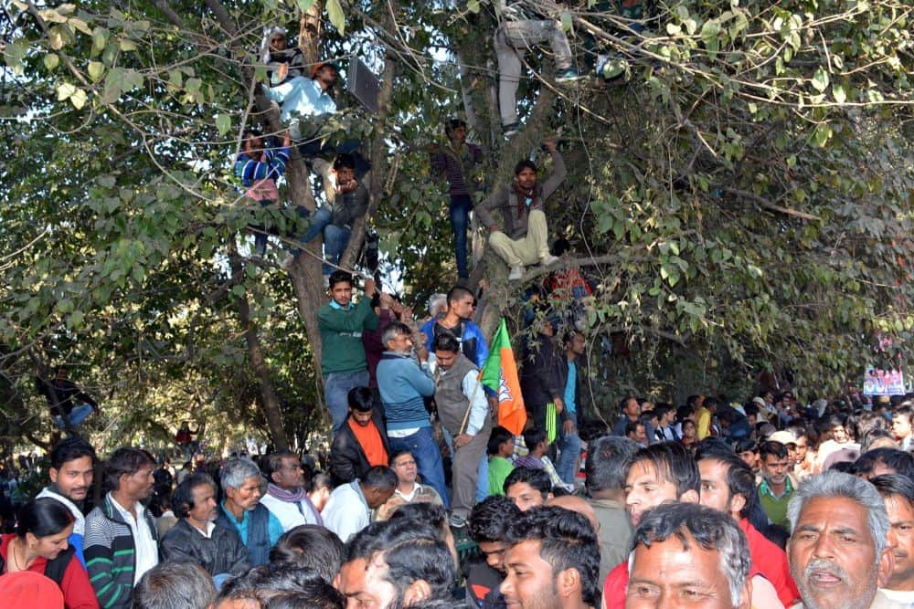 narendra modi craze in public