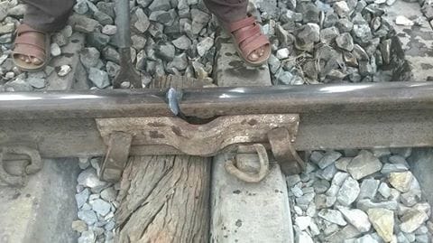 Ballia keyman averted train accident 