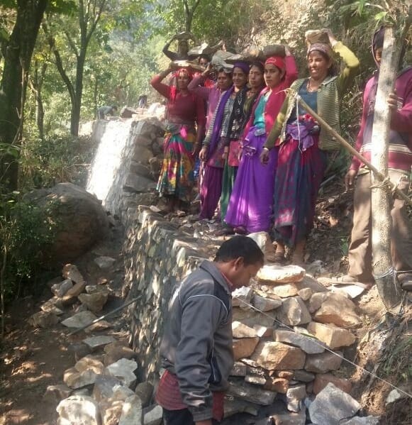 My village road made my road plan