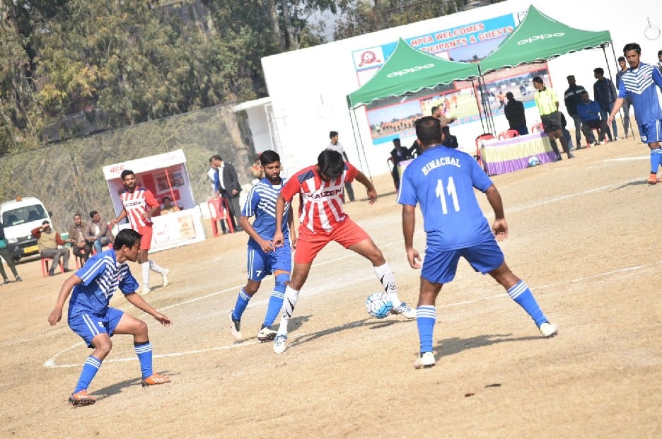 Santosh Trophy Championship at Sundarnagar.