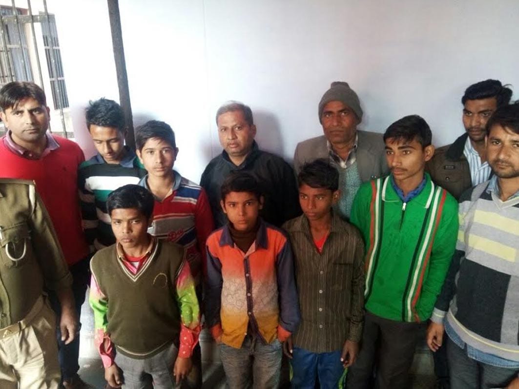 Six child laborers rescued