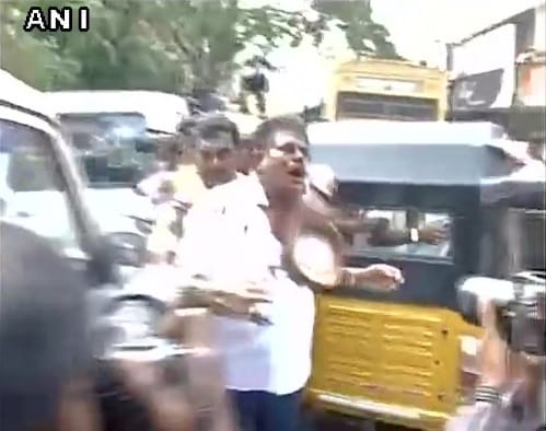 AIADMK MP Sasikala Pushpa's lawyer attacked by AIADMK workers