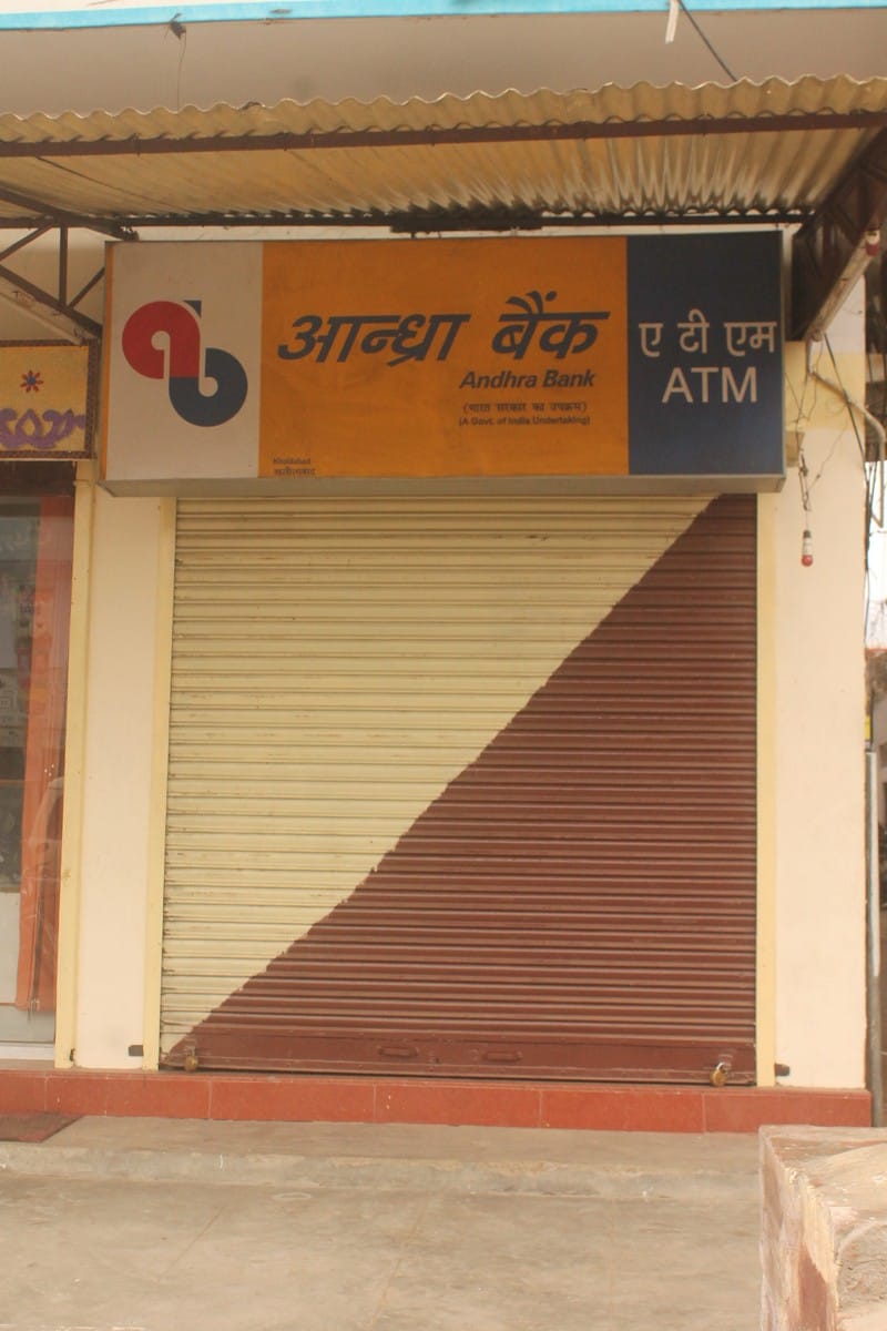 19 ATMs in 27 in the district are closed