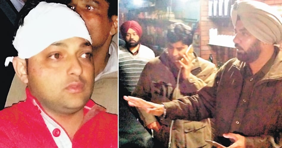 deadly attack on factory owner by robbers, run away with cash bag and fortuner car