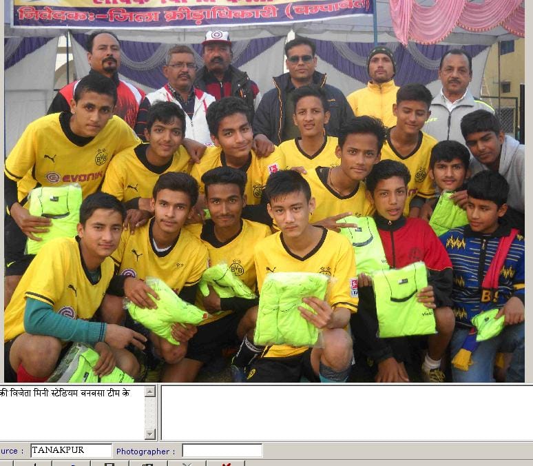Banbasa capture the football championship