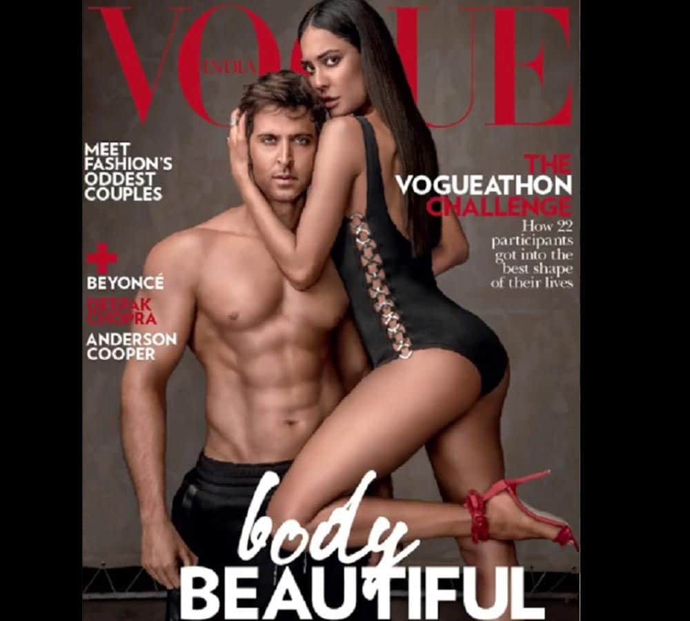 hrithik and lisa hot photoshoot for vogue magazine