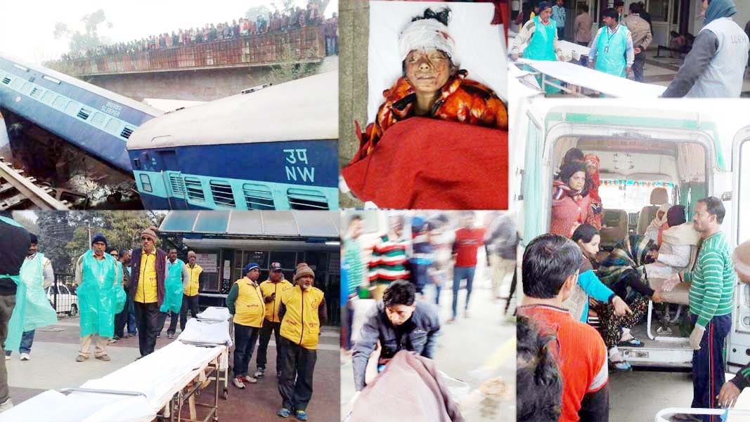 Kanpur is second major railway accidents injured passenger list