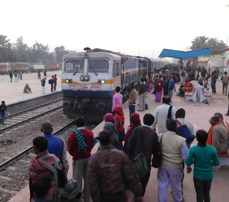 Mainpuri also underwent trains