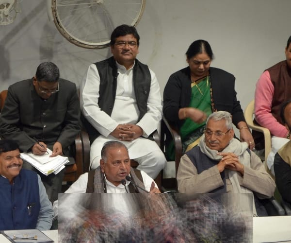 mulayam singh says akhilesh may choose seat according to his wish