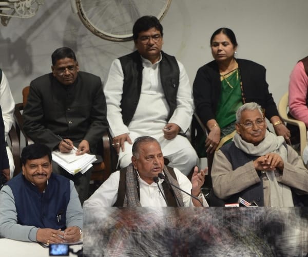 mulayam singh says akhilesh may choose seat according to his wish