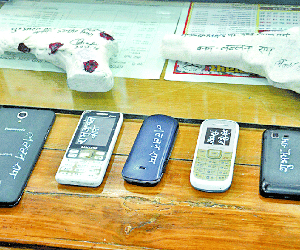 Policeman's son among 4 nabbed