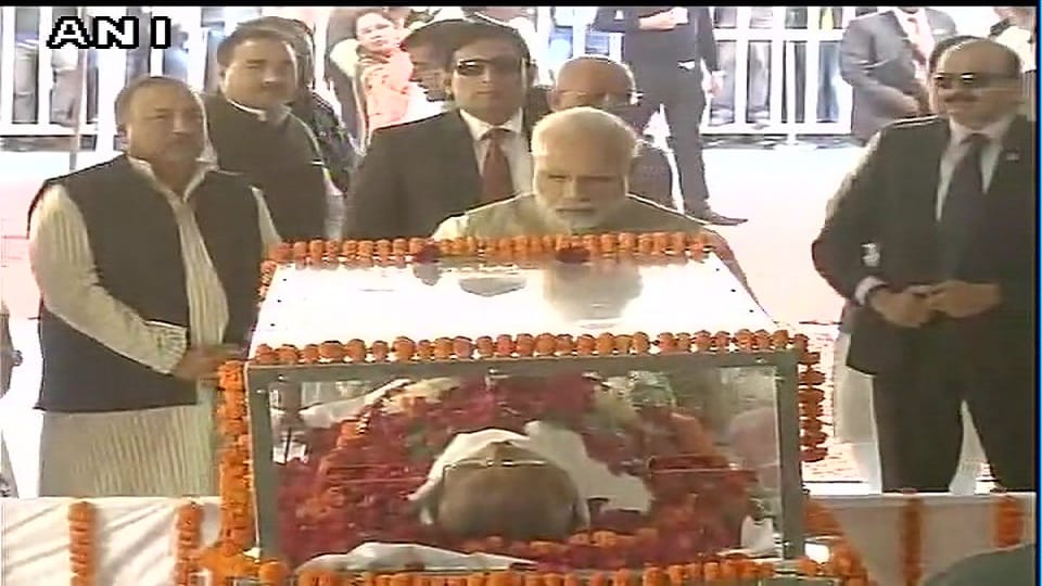 PM Modi pays tribute to former Madhya Pradesh CM Sunder Lal Patwa