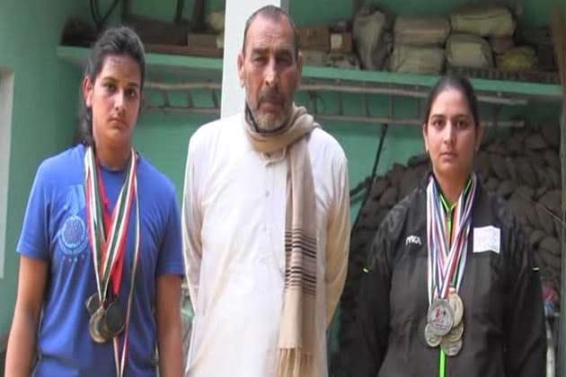 real life dangal geeta babita