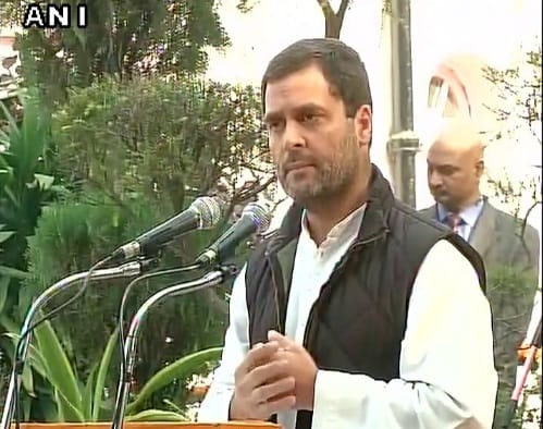 Rahul gandhi attacked on pm