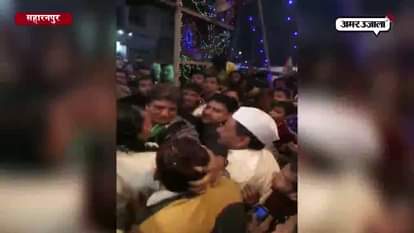 raj babbar angry over a young man in Saharanpur